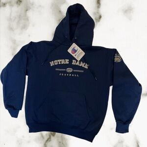 Champion 90s Y2K  Vintage Deadstock Rare Notre Dame Football hoodie